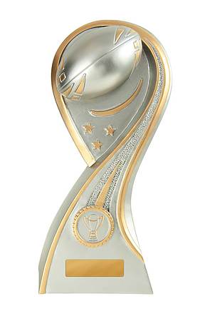 645-6E Resin rugby trophy $46.00
