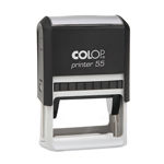 Colop Printer 55 self inking stamp with 60 x 40mm die plate ($55.00)