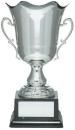 CBT053 silver metal cup on plastic base Total height 540mm $240.00