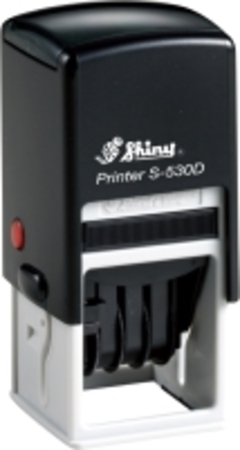 Shiny 530D self inking square dater with 30 x 30mm die plate $46.00