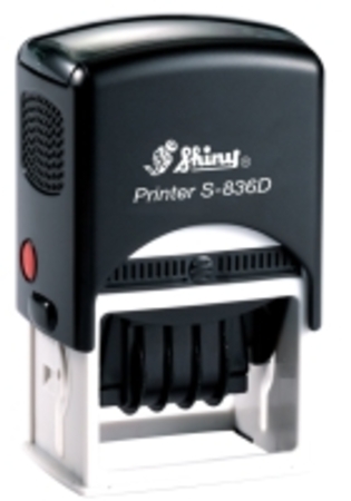 Shiny 836D self inking dater with 45 x 30mm die plate $55.00