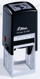 Shiny S530 self inking stamp with 30 x 30mm die plate ($39.00)