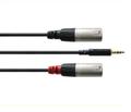 More info on 1.8m+3.5mm+Stereo+Jack+to+Dual+Male+XLR+Patch+Cable