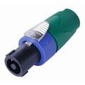 More info on Speakon+4pole+Female+Cable+Connector+Green+Boot