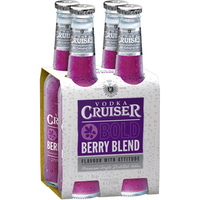 VODKA CRUISER MIXED BERRY 4 PACK STUBBIES - Image 1