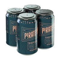 PIRATE LIFE TROPICAL PALE ALE 4.8% 4 PACK x 355ML CANS - Image 1