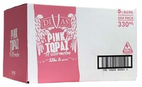 DIVAS PINK TOPAZ 8% 24 x 330ML WATERMELON STUBBIES CARTON - Image 1