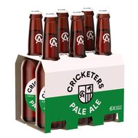 CRICKETERS ARMS 4.8% PALE ALE 6 PACK 330ML STUBBIES - Image 1
