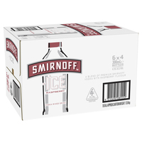 SMIRNOFF ICE RASPBERRY 24 x 300ML STUBBIES - Image 1