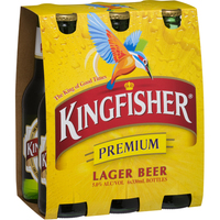 KINGFISHER 6 PACK 330ML STUBBIES - Image 1