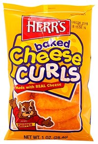 HERRS BAKED CHEESE CURLS 198 gram - Image 1