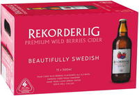 REKORDERLIG WILD BERRIES CIDER 15 x 500ML BOTTLES  - Image 1