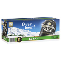 CANADIAN CLUB PREMIUM 6% and DRY 10 PACK 375ML CANS - Image 1