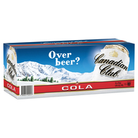 CANADIAN CLUB and COLA 10 PACKS 375ML CANS - Image 1