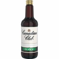 CANADIAN CLUB and DRY 12 x 500ml BOTTLES - Image 1