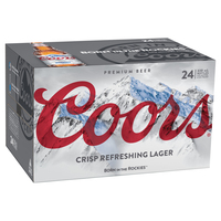 COORS CARTON 24 x 330ml STBS - Image 1