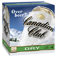 CANADIAN CLUB and DRY 24 X 375ML CUBE - Image 1