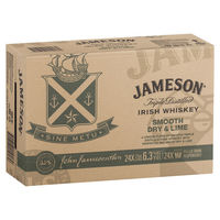 JAMESON DRY and LIME 6.3% 24 x 375ml CANS - Image 1