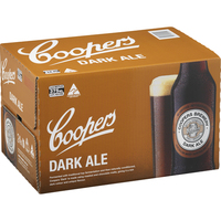 COOPERS DARK ALE 24 X STUBBIE CARTON - Image 1