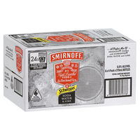 SMIRNOFF LIME and SODA 6% 24 x 275ML STUBBIES  - Image 1