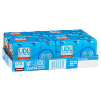 UDL ZERO SUGAR STRAWBERRY and LIME 24 x 375ML CANS - Image 1