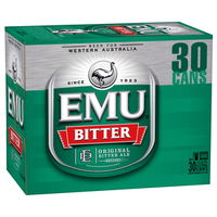 EMU BITTER CANS BLOCKS 30 CANS - Image 1