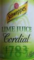 SCHWEPPES LIME CORDIAL JUICE 750ML - Image 1