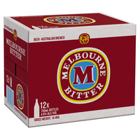 MELBOURNE BITTER BOTTLE 750ML CARTON - Image 1