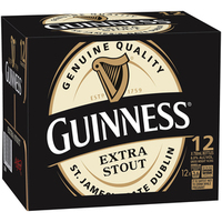 GUINNESS STOUT BOTTLE 12 X 750ML CARTON - Image 1
