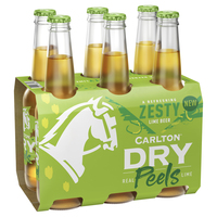 CARLTON DRY LIME 6 PACK STB - Image 1