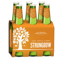 STRONGBOW CRISP CIDER 6 x 355ML STUBBIES - Image 1