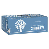 STRONGBOW LOW CARB CIDER 10 PACKS CANS 375ML - Image 1