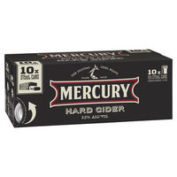MERCURY HARD CIDER 6.9% 10 PACK CANS 375ML - Image 1