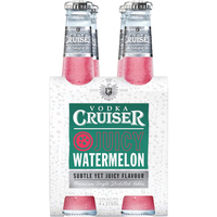 VODKA CRUISER JUICY WATERMELON 4 x 275ML STUBBIES - Image 1