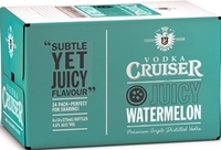 VODKA CRUISER JUICY WATERMELON 24 x 275ML STUBBIES - Image 1