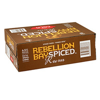 REBELLION BAY SPICED RUM 6% COLA 24 x 375ML CANS  - Image 1