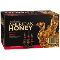 WILD TURKEY HONEY and COLA 5% 24 x 340ml STUBBIES - Image 1