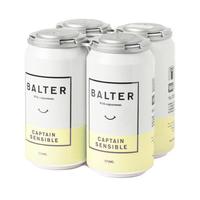 BALTER CAPTAIN SENSIBLE ALE 4 PACK 375ML CANS - Image 1