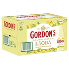 more on GORDONS SICILIAN LEMON, GIN and SODA 24 x 330ML STUBBIES