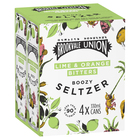 more on BROOKVALE UNION  BOOZY LIME and ORANGE BITTERS SELTZER 4 x 330ML CANS