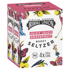 more on BROOKVALE UNION  BOOZY JUICY GRAPEFRUIT SELTZER 4 PACK x 330ML CANS