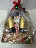 more on WOLF BLASS GOLD LABEL 2 X WINE GIFT BASKET WITH 2 GLASS'S