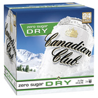 more on CANADIAN CLUB ZERO SUGAR AND DRY 24 X 375ML CUBE
