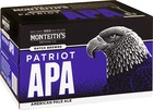 more on MONTEITH PATRIOT APA 24 x STUBBIES CARTON