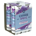 more on VODKA CRUISER SPRITZ SUMMER BERRY 4 PACKS x 275ML CANS