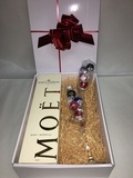 more on MOET CHANDON N/V GIFT BOX WITH 2 FLUTES and CHOCOLATES