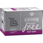 more on VODKA CRUISER SUGAR FREE MIXED BERRY 24 STBS CARTON