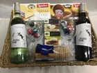 more on FIFTH LEG RED and WHITE 2 X WINE GIFT BASKET WITH 2 GLASS'S