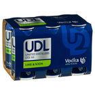 more on UDL LIME and SODA 6 x 375ML CANS