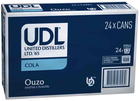 more on UDL OUZO and COLA 24 x 375ML CANS